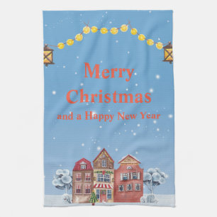 Köksdukar för god jul och Gott nytt år Kökshandduk