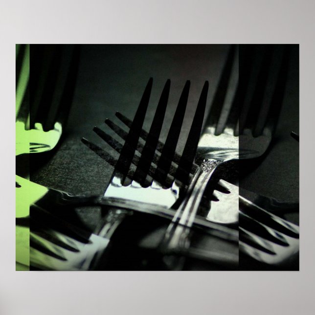 Köksgafflar Poster (Framsidan)