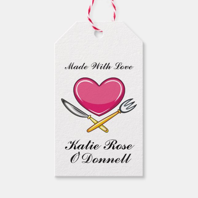 Köksgåva Märkre - SRF Presentetikett (Framsidan)