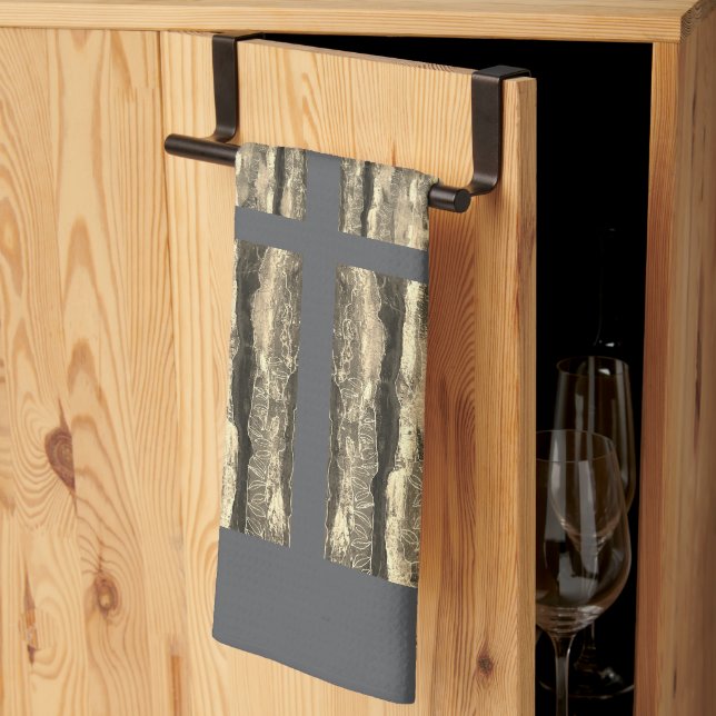 Kökshandduk (Thirds Fold)