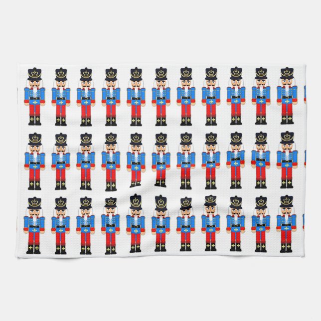 Kökshandduk 16" för nötknäpparesoldatjulafton x (Horisontell)