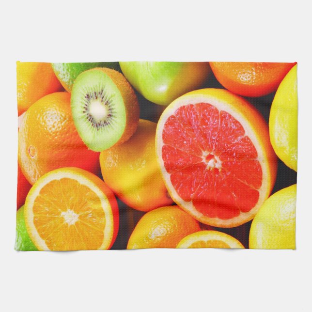 Kökshandduk/Blandad frukt Kökshandduk (Horisontell)