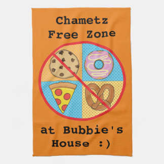 Kökshandduk "Chametz Free Zon"