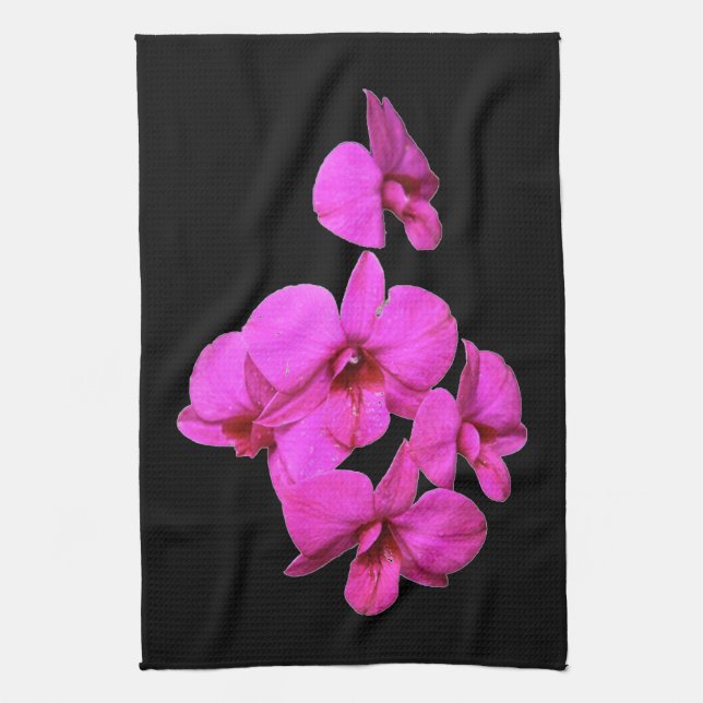 Kökshandduk - Cooktown Orchid (Vertikal)