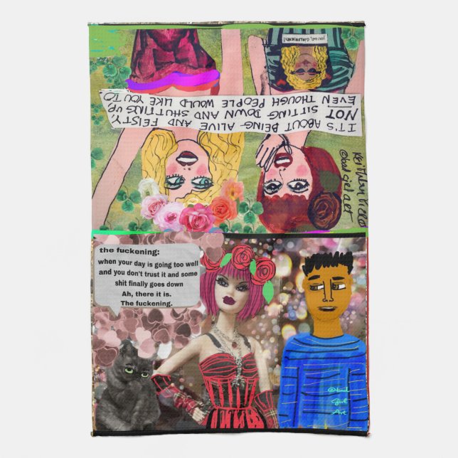 Kökshandduk för dagghanddukar (Vertikal)