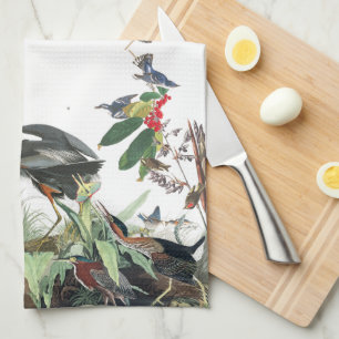 Kökshandduk för fågel för blåsångare för Audubon