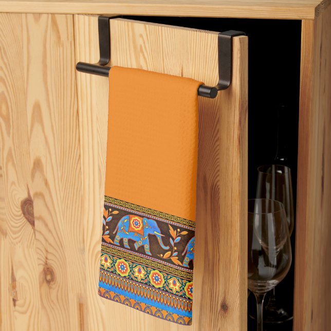 Kökshandduk för lätta elefanter (Thirds Fold)