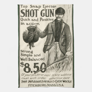 Kökshandduk för vintageIver Johnson pistol