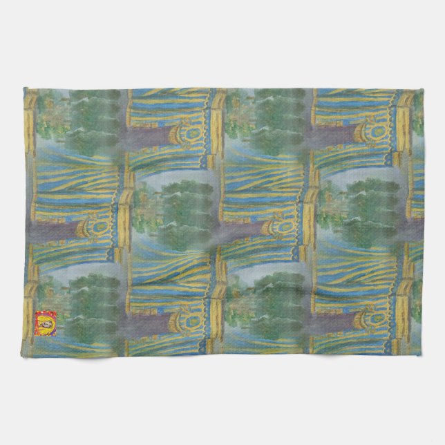 Kökshandduk Kopparköket (Horisontell)