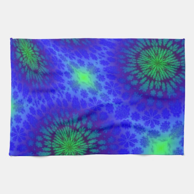 Kökshandduk med Abstract Design (Horisontell)