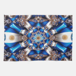 Kökshandduk med argentinsk Färg design