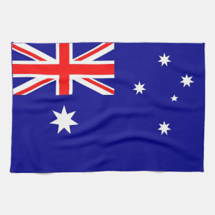 Kökshandduk med Flagga av Australien