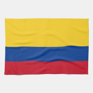 Kökshandduk med Flagga av Colombia