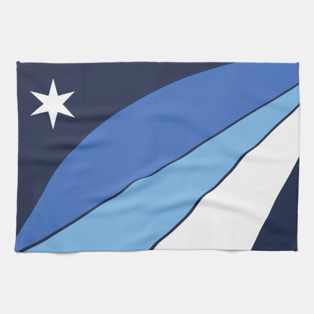 Kökshandduk med Flagga av Colombia, SC (Horisontell)