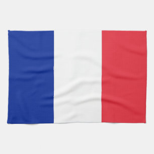 Kökshandduk med Flagga av Frankrike