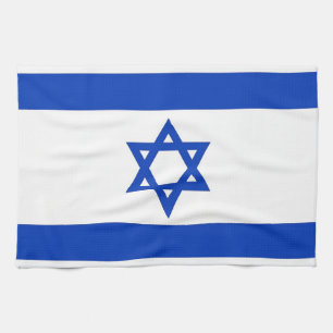 Kökshandduk med Flagga av Israel