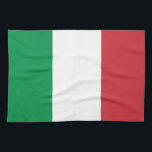 Kökshandduk med Flagga av Italien<br><div class="desc">Utöka ditt kök med en droppe italiensk charm med den här fina kökshandduken med Italiens flagga! Den här handduken är inte bara ett kök som är nödvändigt. Den är en firande av den italienska kulturen och det italienska arvet. Den sjudande designen visningar stolt den koniska trifärgsformade flagga av Italien -...</div>