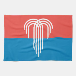 Kökshandduk med Flagga av Kansas City, Missouri
