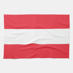 Kökshandduk med Flagga av Österrike