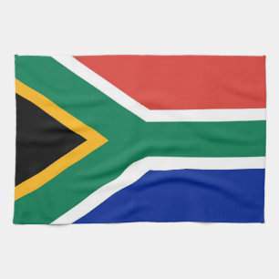 Kökshandduk med Flagga av syd-Afrika