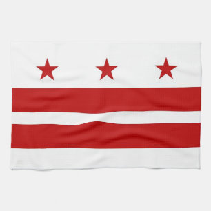 Kökshandduk med Flagga av Washington D.C., USA