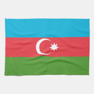 Kökshandduk med Flagga från Azerbajdzjan