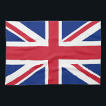Kökshandduk med Flagga från Förenade kungariket<br><div class="desc">Lägg till ett litet brittiskt pride i ditt kök med vår exklusiv kökshandduk med flagga i Förenade kungariket! Den här kökshandduken är mycket noggrant utformad för att vara mer än bara en funktionell artikel. Den är en firande av Storbritanniens rik- och kulturarv. Elegantens utformning visningar på ett framträdande sätt den...</div>