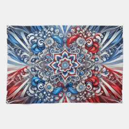 Kökshandduk med Fransk Färg Design