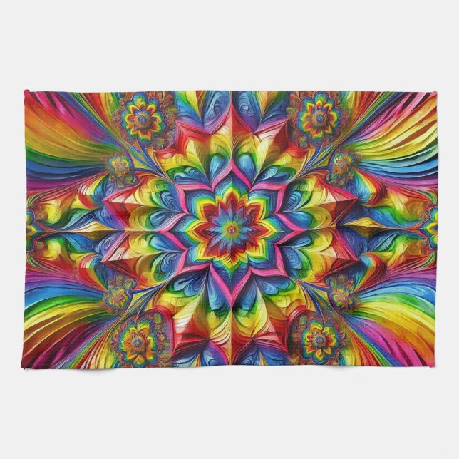 Kökshandduk med HBT TQ Färg-utformning (Horisontell)