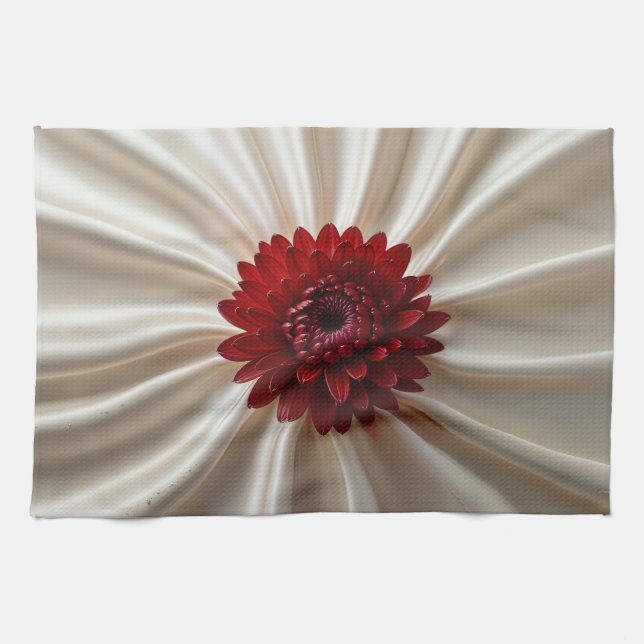 Kökshandduk med japanase Färg Design (Horisontell)