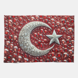 Kökshandduk med turkiskt Färg design