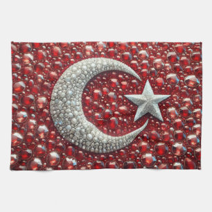 Kökshandduk med turkiskt Färg design