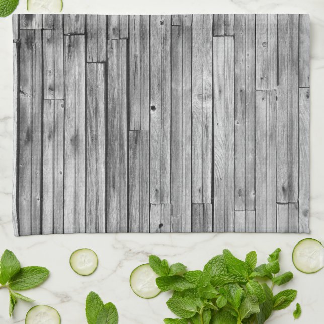 Kökshandduk - Weasted Barn Wood (Vikta)