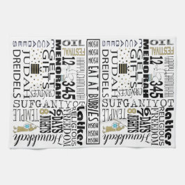 Kökshanddukar Anpassa CHANUKAH ORD