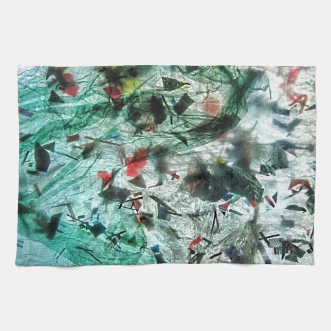 Kökshanddukar av mjuk abstrakt, Abstrakt hem (Horisontell)