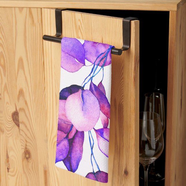 Kökshanddukar av söt blommigt (Thirds Fold)