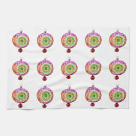 Kökshanddukar för flerfärgade prydnadsföremål