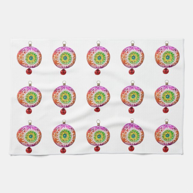 Kökshanddukar för flerfärgade prydnadsföremål (Horisontell)