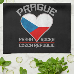 Kökshanddukar från Prag/Praha