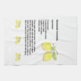 Kökshanddukar med hemlagat Lemonaderecept