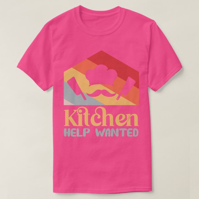 Kökshjälpen ville ha en snygg restaurant ChefT-Shi T Shirt (Design framsida)