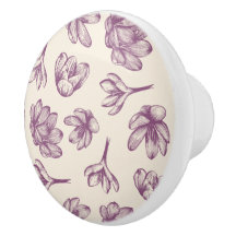 Kökskåp: Blommigt och Burgandy