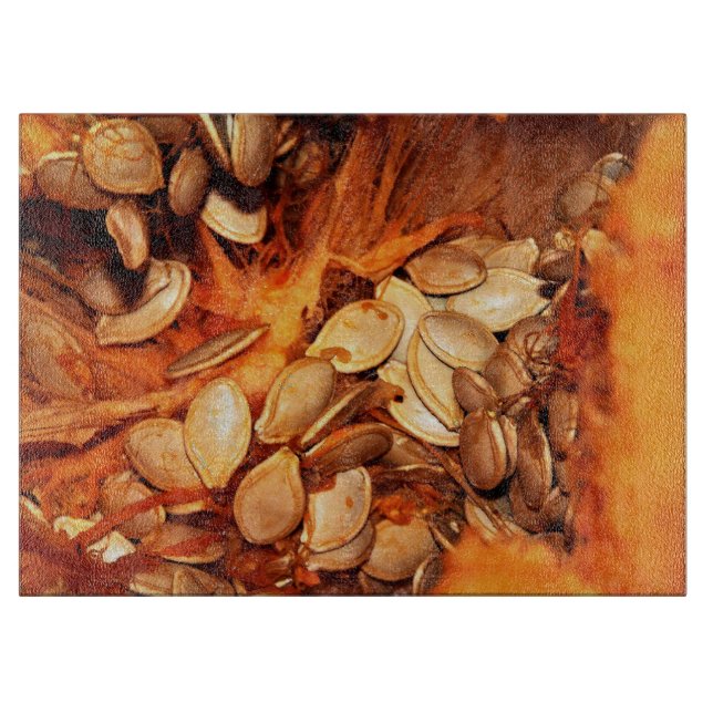 Kökskärl av glas - Pumpkin Guts (Framsidan)