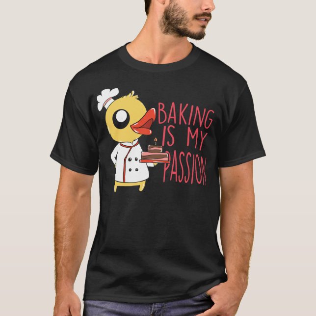Köksköks för frakten anka pirat t shirt (Framsida)