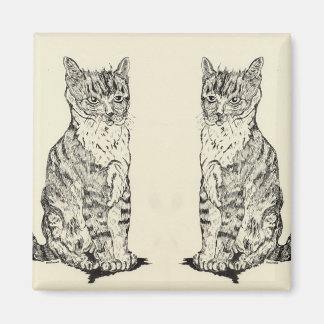 Köksmagnet Twin Cats Magnet