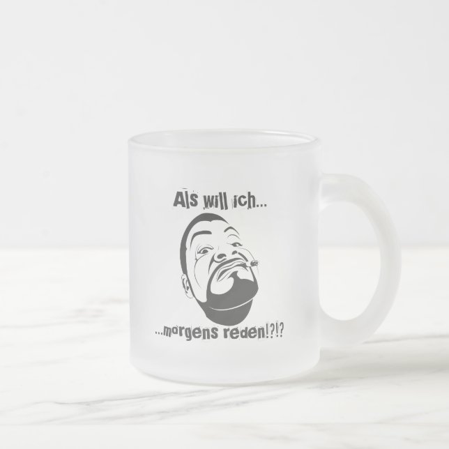 Koksmann am Morgen Frostad Glasmugg (Höger)