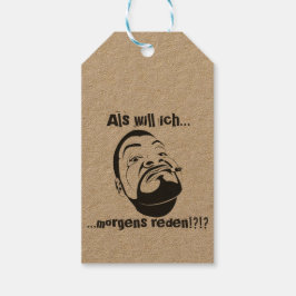 Koksmann am Morgen Presentetikett