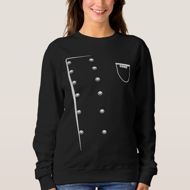 Köksmästare Jacke Matlagning Uniform Kostym Chef G T Shirt (Framsida)