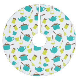 Köksmaterial, köksartiklar, köksartiklar, köksarti julgransmatta borstad polyester