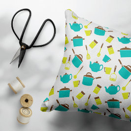 Köksmaterial, köksartiklar, köksartiklar, köksarti prydnadskudde